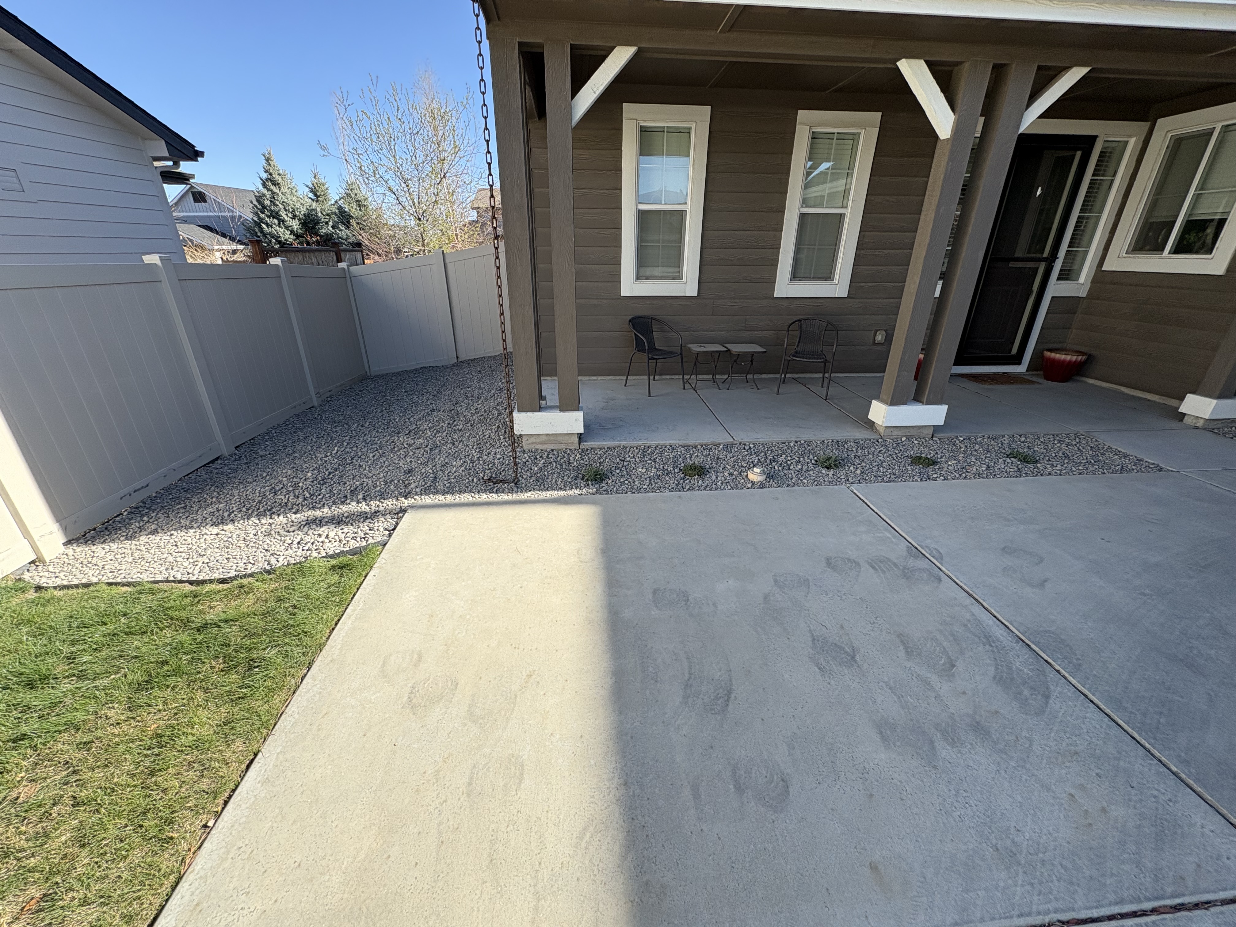 Project 03 completed front yard refresh in Meridian